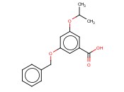 3-苄<span class='lighter'>氧基</span>-5-<span class='lighter'>异</span><span class='lighter'>丙</span><span class='lighter'>氧基</span>苯甲酸