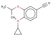 4-CYCLOPROPOXY-3-<span class='lighter'>ISOPROPOXYBENZONITRILE</span>