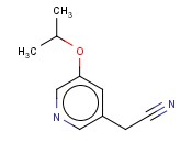 2-(5-ISOPROPOXYPYRIDIN-3-YL)ACETONITRILE