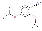 2-CYCLOPROPOXY-4-<span class='lighter'>ISOPROPOXYBENZONITRILE</span>