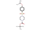 TERT-BUTYL 4-[[4-(PROPAN-2-YLOXY)BENZENE]SULFONYL]PIPERAZINE-1-CARBOXYLATE