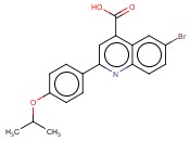 6-BROMO-2-(4-ISOPROPOXYPHENYL)QUINOLINE-4-CARBOXYLIC ACID