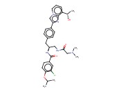 3-氯-N-{(1S)-2-[(N,N-二<span class='lighter'>甲基</span>甘氨酰)<span class='lighter'>氨基</span>]-1-[(4-{8-[(1S)-1-羟基乙基]咪唑并[1,2-a]<span class='lighter'>吡啶</span>-2-基}苯基)<span class='lighter'>甲基</span>]乙基}-4-[(1-<span class='lighter'>甲基</span>乙基)氧基]苯甲酰胺