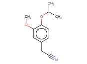 4-<span class='lighter'>异</span><span class='lighter'>丙</span><span class='lighter'>氧基</span>-3-甲<span class='lighter'>氧基</span>苯乙腈