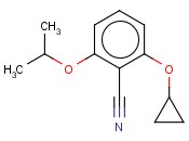 2-CYCLOPROPOXY-6-<span class='lighter'>ISOPROPOXYBENZONITRILE</span>
