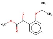 METHYL 2-<span class='lighter'>ISO</span>-PROPOXYBENZOYLFORMATE