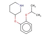 3-(2-<span class='lighter'>异</span><span class='lighter'>丙</span><span class='lighter'>氧基</span><span class='lighter'>苯</span><span class='lighter'>氧基</span>)哌啶