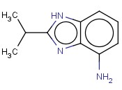 1H-<span class='lighter'>苯并咪唑</span>-4-胺，2-（1-<span class='lighter'>甲基</span>乙基）-（9CI）