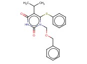 5-ISOPROPYL-1-((BENZYLOXY)METHYL)-6-(PHENYLTHIO)URACIL