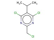 4,6-DICHLORO-2-(CHLOROMETHYL)-5-ISOPROPYLPYRIMIDINE