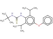 Diafenthiuron，3-(2,6-Diisopropyl-4-phenoxyphenyl)-1-tert-butyl-thiourea; 1-tert-Butyl-3-(2,6-diisopropyl-4-phenoxyphenyl)thiourea