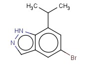 1H-INDAZOLE,5-BROMO-7-(1-METHYLETHYL)-