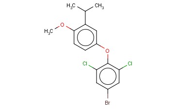 5-BROMO-1,3-DICHLORO-2-(3-ISOPROPYL-4-METHOXYPHENOXY)BENZENE