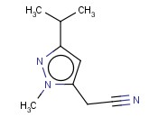 (3-ISOPROPYL-1-METHYL-1H-PYRAZOL-5-YL)ACETONITRILE