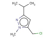 5-(CHLOROMETHYL)-3-ISOPROPYL-1-METHYL-1H-PYRAZOLE