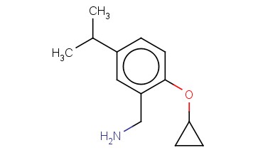 (2-CYCLOPROPOXY-5-ISOPROPYLPHENYL)METHANAMINE