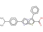 6-[4-(1-METHYLETHYL)PHENYL]-3-PHENYLIMIDAZO[2,1-B]THIAZOLE-2-CARBOXYLIC ACID
