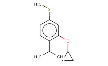 (3-CYCLOPROPOXY-4-ISOPROPYLPHENYL)(METHYL)SULFANE