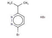 3-BROMO-6-ISOPROPYL-PYRIDAZINE <span class='lighter'>HYDROBROMIDE</span>