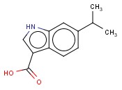 6-异丙基吲哚-3-<span class='lighter'>甲醛</span>