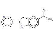 1H-INDOLE,2,3-DIHYDRO-5-(1-METHYLETHYL)-2-(3-PYRIDINYL)-