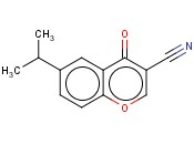 6-异丙基-4-氧代-4H-1-苯并吡喃-3-甲腈