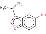 5-BENZOFURANOL, 3-(1-METHYLETHYL)-