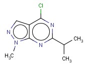 4-CHLORO-6-ISOPROPYL-1-METHYL-1H-PYRAZOLO[3,4-D]PYRIMIDINE