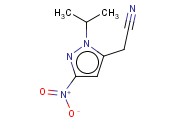 (1-ISOPROPYL-3-NITRO-1H-PYRAZOL-5-YL)ACETONITRILE