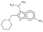 1-ISOPROPYL-2-(PIPERIDIN-1-YLMETHYL)-1H-BENZIMIDAZOL-5-AMINE