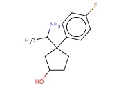 3-(1-AMINOETHYL)-3-(4-FLUOROPHENYL)CYCLOPENTANOL