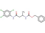 CARBAMIC ACID, [1-METHYL-3-OXO-3-[(2,4,5-TRICHLOROPHENYL)AMINO]PROPYL]-, PHENYLMETHYL ESTER
