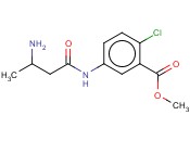 METHYL 5-(3-AMINOBUTANAMIDO)-<span class='lighter'>2-CHLOROBENZOATE</span>