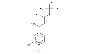 1-(3,4-DICHLOROPHENYL)-3,5,5-TRIMETHYLHEXAN-1-AMINE