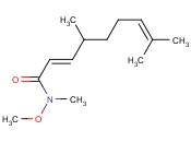 (E)-N-METHOXY-N,4,8-TRIMETHYLNONA-2,7-DIENAMIDE