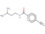 N-(3-AMINOBUTYL)-5-<span class='lighter'>CYANOPYRIDINE</span>-2-CARBOXAMIDE