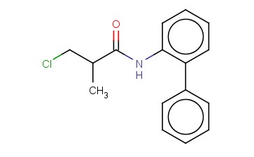 3-CHLORO-2-METHYL-N-(2-PHENYLPHENYL)PROPANAMIDE