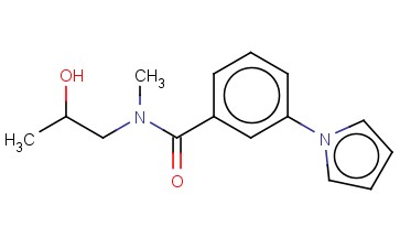 N-(2-HYDROXYPROPYL)-N-METHYL-3-(1H-PYRROL-1-YL)BENZAMIDE