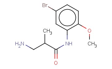 3-AMINO-N-(5-BROMO-2-METHOXYPHENYL)-2-METHYLPROPANAMIDE