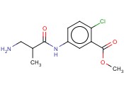 METHYL 5-(3-AMINO-2-METHYLPROPANAMIDO)-<span class='lighter'>2-CHLOROBENZOATE</span>