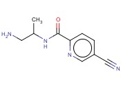 N-(1-AMINOPROPAN-2-YL)-5-<span class='lighter'>CYANOPYRIDINE</span>-2-CARBOXAMIDE