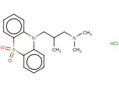 N,N,BETA-TRIMETHYL-10H-PHENOTHIAZINE-10-PROPYLAMINE 5,5-DIOXIDE MONOHYDROCHLORIDE