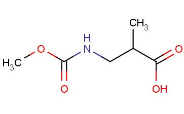 3-[(METHOXYCARBONYL)AMINO]-2-METHYLPROPANOIC ACID
