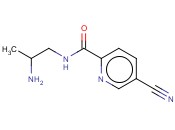 N-(2-AMINOPROPYL)-5-<span class='lighter'>CYANOPYRIDINE</span>-2-CARBOXAMIDE