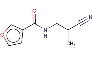 N-(2-CYANO-2-METHYLETHYL)FURAN-3-CARBOXAMIDE