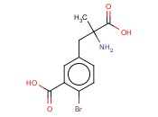5-(2-AMINO-2-CARBOXYPROPYL)-<span class='lighter'>2-BROMOBENZOIC</span> ACID