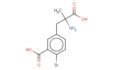 5-(2-AMINO-2-CARBOXYPROPYL)-<span class='lighter'>2-BROMOBENZOIC</span> ACID