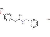 2-BENZYLAMINO-1-(4-METHOXYPHENYL)PROPANE <span class='lighter'>HYDROBROMIDE</span>