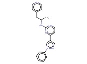 4-(1-PHENYL-1H-PYRAZOL-4-YL)-N-(1-(PYRIDIN-4-YL)PROPAN-2-YL)PYRIMIDIN-2-AMINE