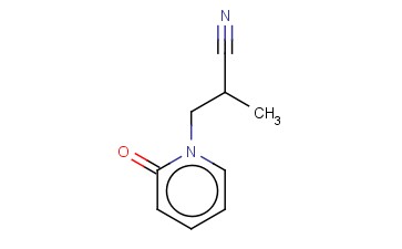 2-METHYL-3-(2-OXO-1,2-DIHYDROPYRIDIN-1-YL)PROPANENITRILE